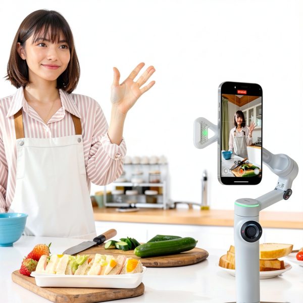 Insta360 AI Tracking Clip Advanced Gesture Control Spotlight-4