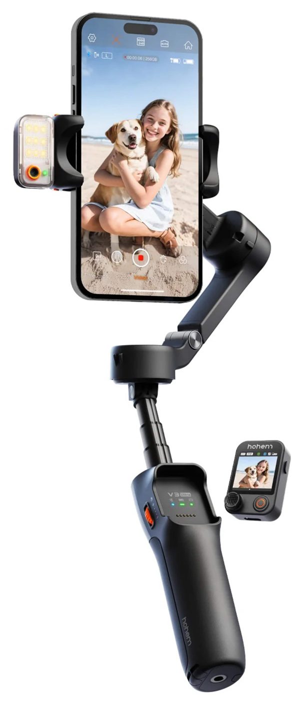 iSteady V3 Ultra AI Gimbal for Beginners with Remote-0