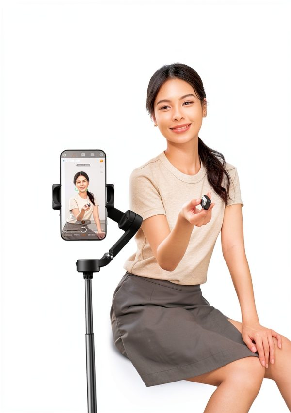 Hohem iSteady X3 SE Plus Smartphone Gimbal Extendable Remote-5