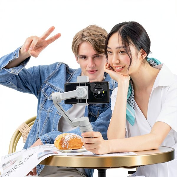 Zhiyun Smooth-Q3 Gimbal Stabilizer Foldable LED Light-15