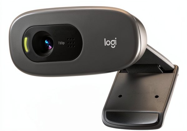 Logitech C270 Webcam 720p HD Video Noise Reducing Microphone-0