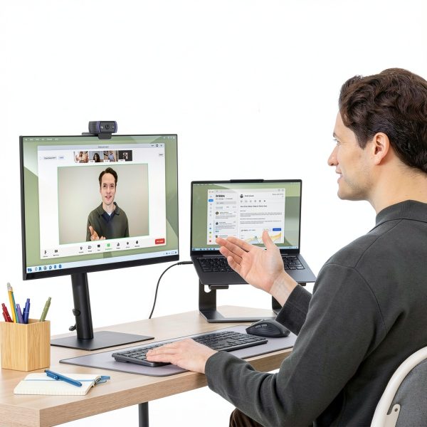 Logitech C920s Pro 1080p Webcam Streaming Video Conferencing-3
