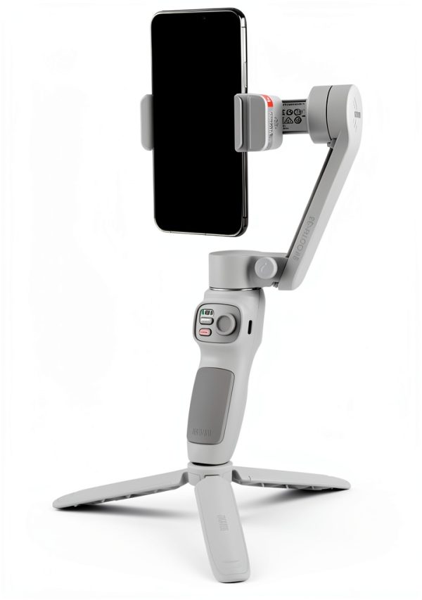 Zhiyun Smooth-Q3 Gimbal Stabilizer Foldable LED Light-4