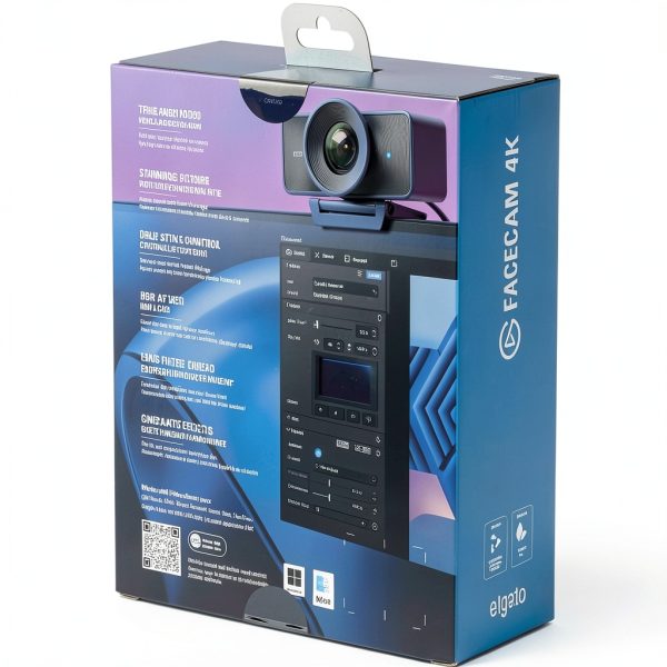 Elgato FaceCam Webcam 60fps 4K USB 3.0 Streaming-2