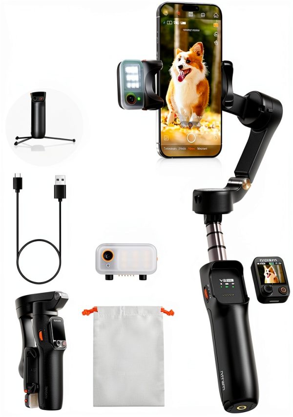 iSteady V3 Ultra AI Gimbal for Beginners with Remote-1