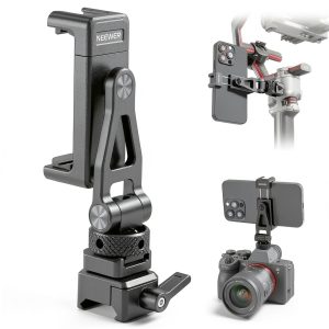 Neewer Phone Mount NATO Clamp Aluminum Alloy Gimbal-0