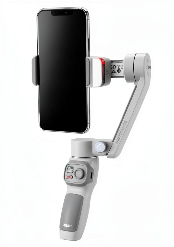 Zhiyun Smooth-Q3 Gimbal Stabilizer Foldable LED Light-6