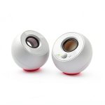 Creative Labs Pebble SE 2.0 Desktop Speakers with RGB Lighting White-0