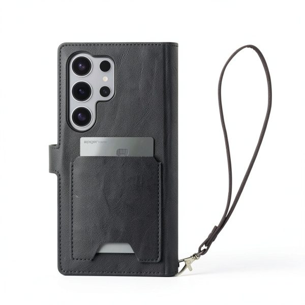 Wallet S Leather Folio for Samsung Galaxy S25 Ultra TPU Bumper-0