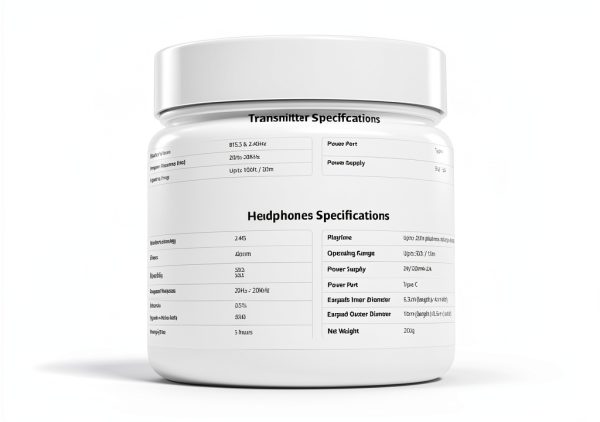 Avantree Quartet 2 Group Listening Headphones with 2.4GHz Transmitter-10