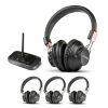 Avantree Quartet 2 Group Listening Headphones with 2.4GHz Transmitter-0