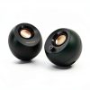 Creative Pebble Pro Minimalist USB-C Speakers with Bluetooth RGB Black-1