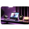 Creative Pebble Pro Minimalist USB-C Speakers with Bluetooth RGB Black-5